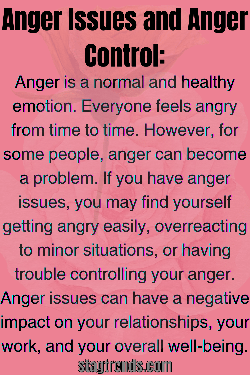 Anger Issues And Anger Control Anger Issues And Anger Control