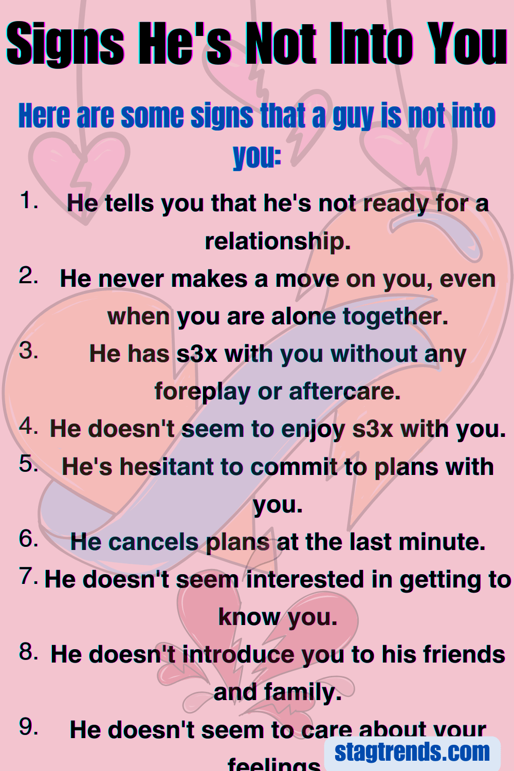 Signs he s not into you signs a guy likes you