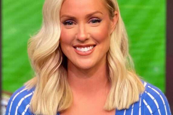 Erica Weston, the sports broadcaster and sideline reporter