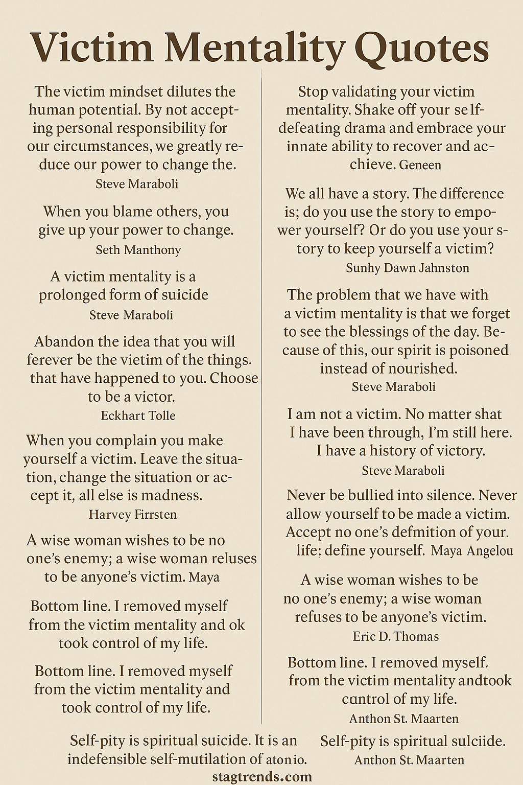 Top Victim Mentality Quotes for a Stronger You Top Victim Mentality Quotes for a Stronger You