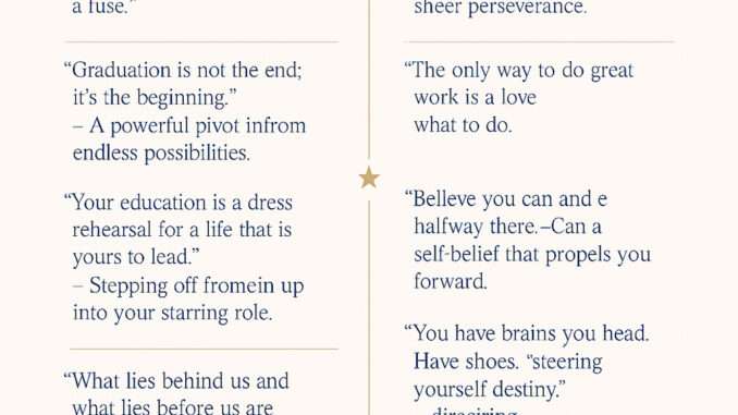 160 Inspiring Quotes for Graduates: Fueling Your Courage for the Next Adventure inspirational quotes for graduates